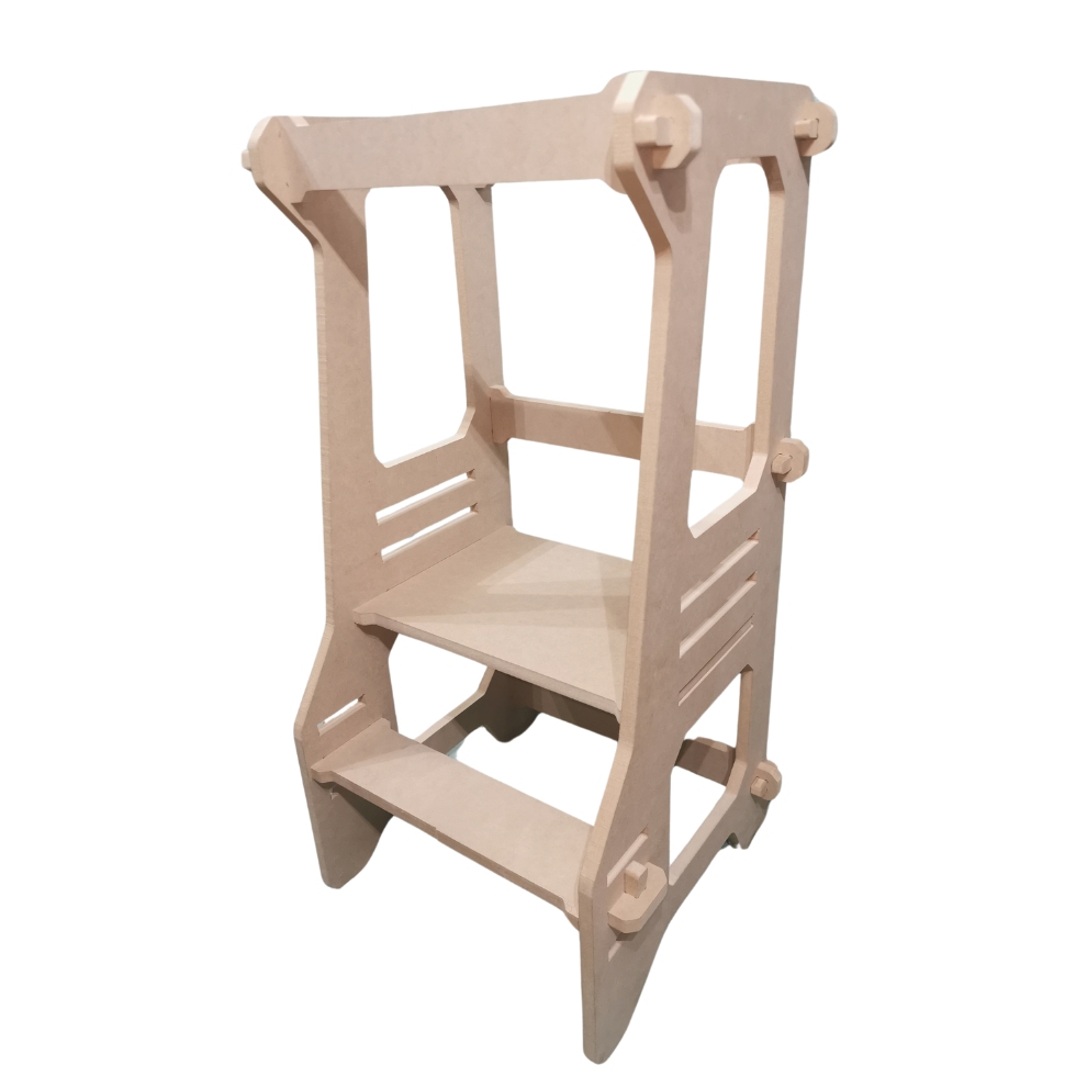 Torre de aprendizaje mdf sin tornillos