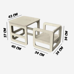 Silla y Mesa Montessori
