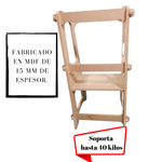 Torre de aprendizaje mdf sin tornillos