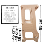 Torre de aprendizaje mdf sin tornillos